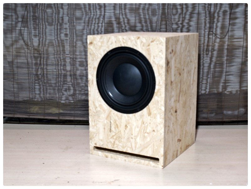 Lautsprecherbox UDo Subwoofer Oval 1 Passiv Lautsprecher selber ba
