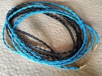 Kabel H07/ V-K 1,5 mm&sup2; schwarz & blau jeweils 1m
