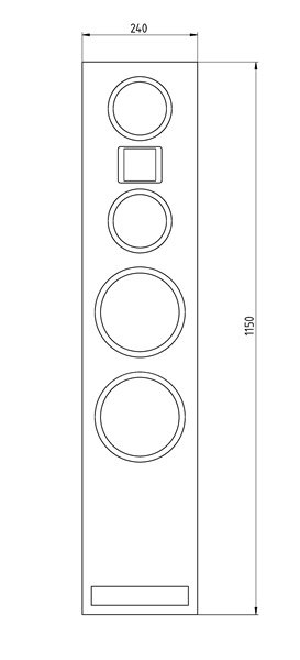 19 mm MDF roh