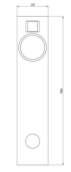 19 mm MDF schwarz