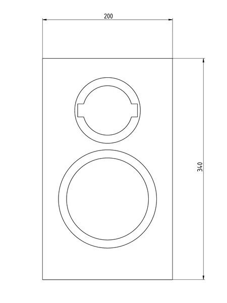 19 mm MDF schwarz