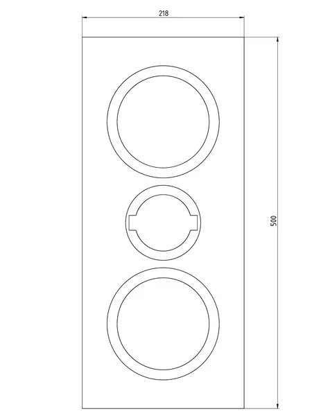 19 mm MDF roh
