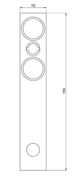 19 mm MDF roh
