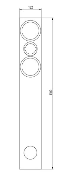 19 mm MDF roh