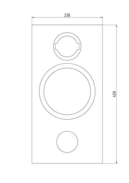 19 mm MDF schwarz