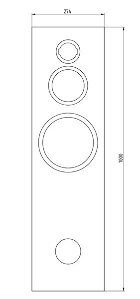 19 mm MDF schwarz