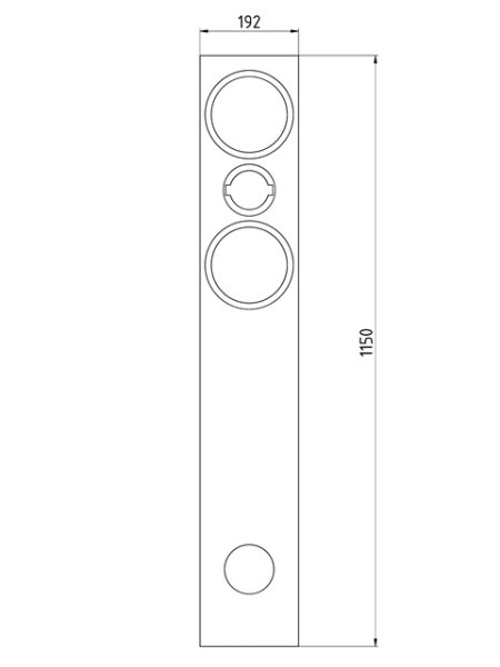 19 mm MDF roh