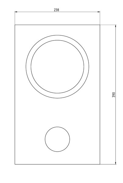 19 mm MDF schwarz