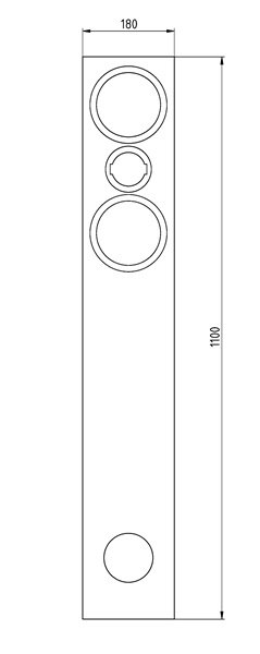 19 mm MDF roh