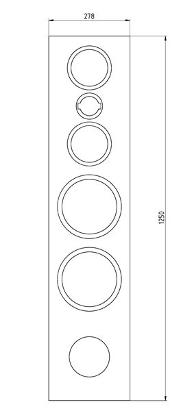 19 mm MDF roh