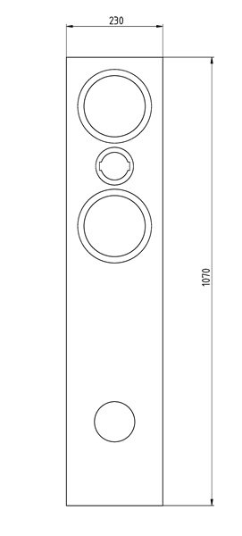 19 mm MDF roh
